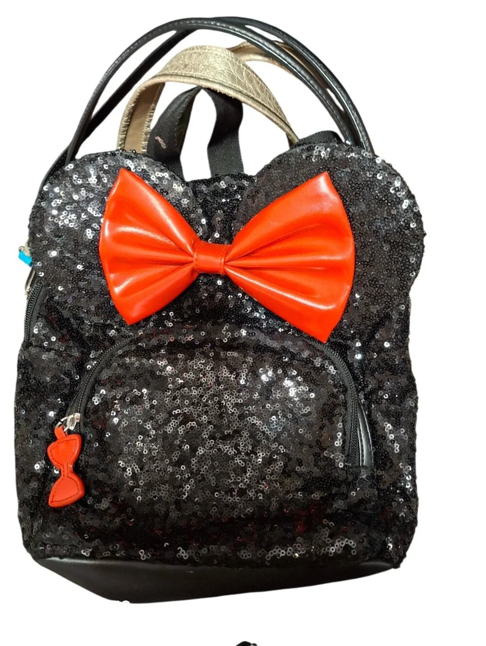 Disney's Mini Mouse Black sequined backpack